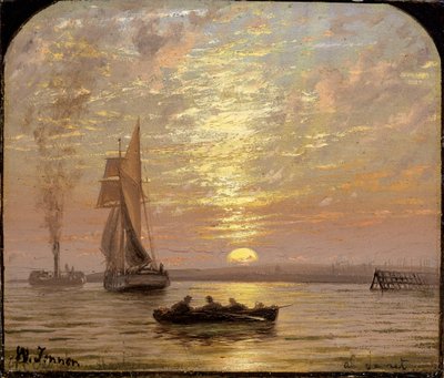At Sunset, c.1875 by Isaac Walter Jenner